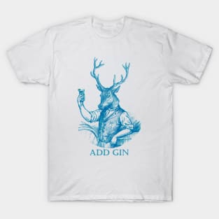 Vintage Stag - Bombay Variant - Gin T-Shirt